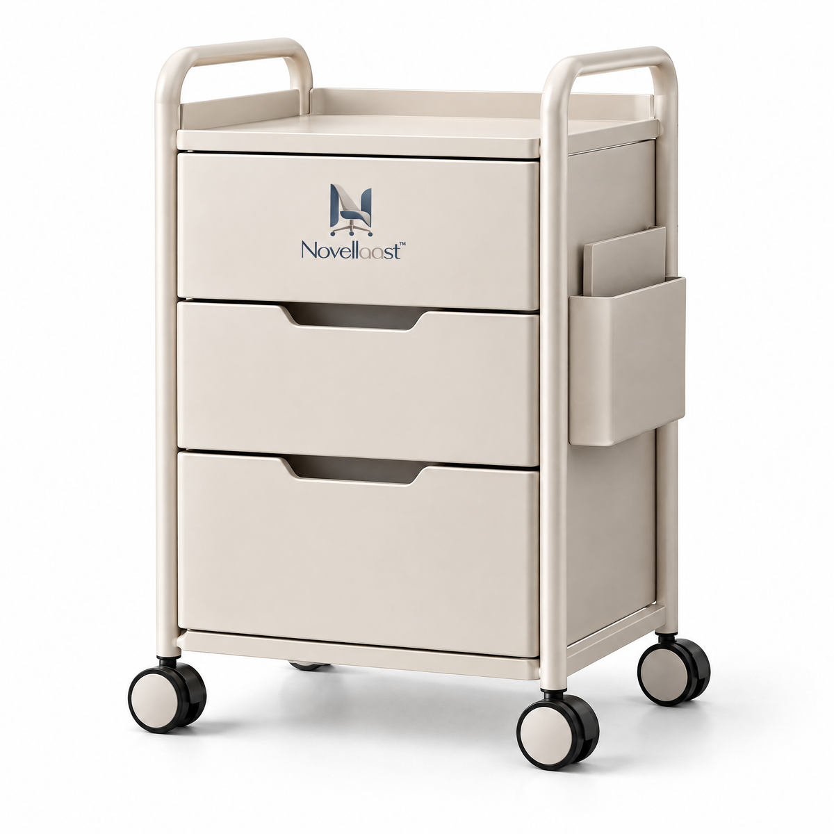 Novellaast™ FlexMove Rolling Office Storage Cart image 2