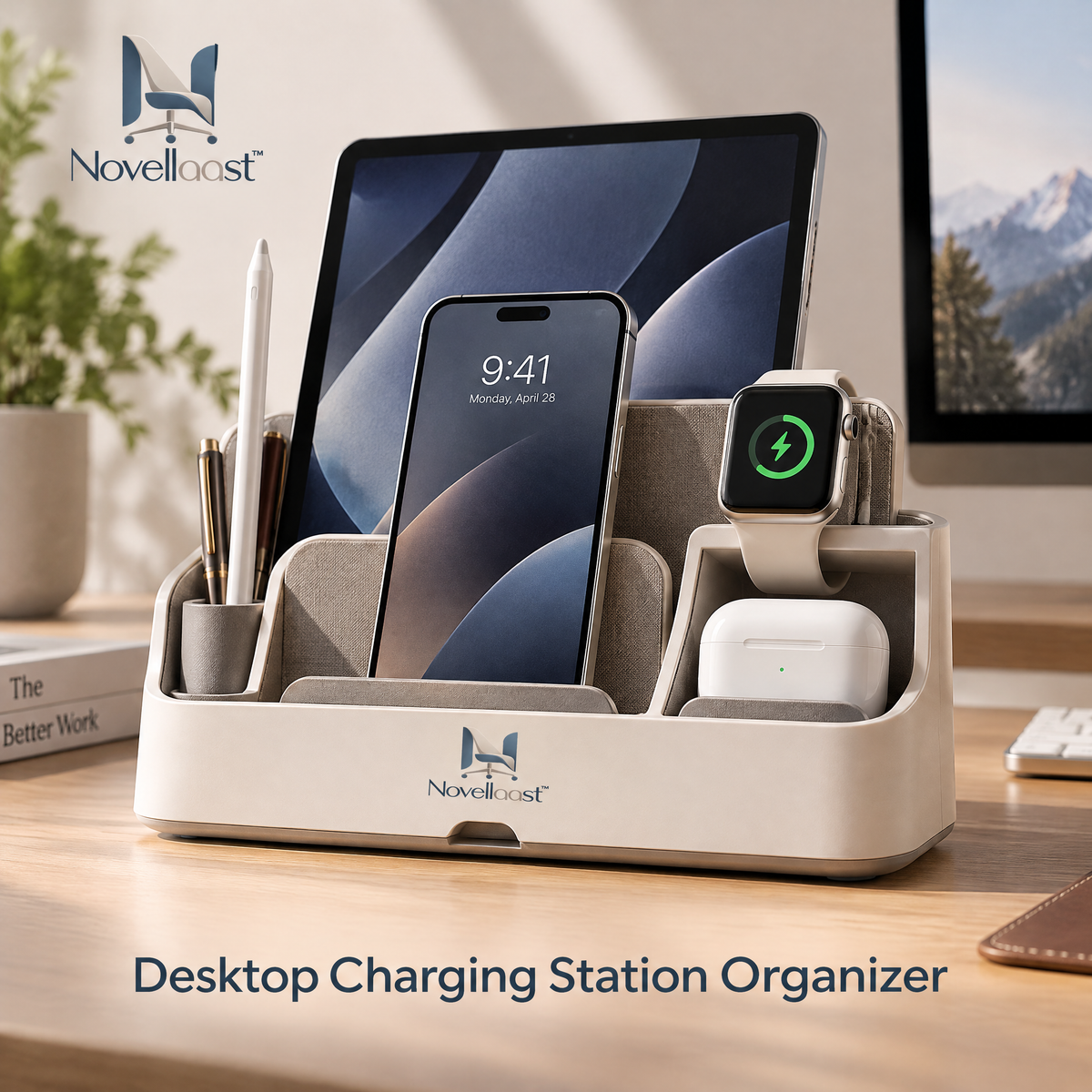 Novellaast™ Desktop Charging Station Organizer image 1