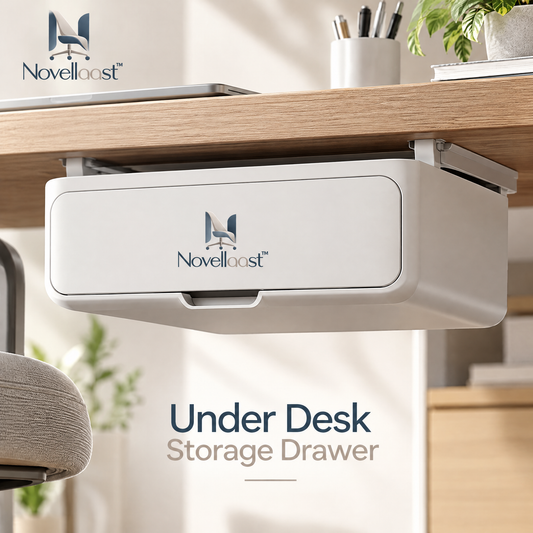 Novellaast™ SlideLock Under Desk Storage Drawer image 1