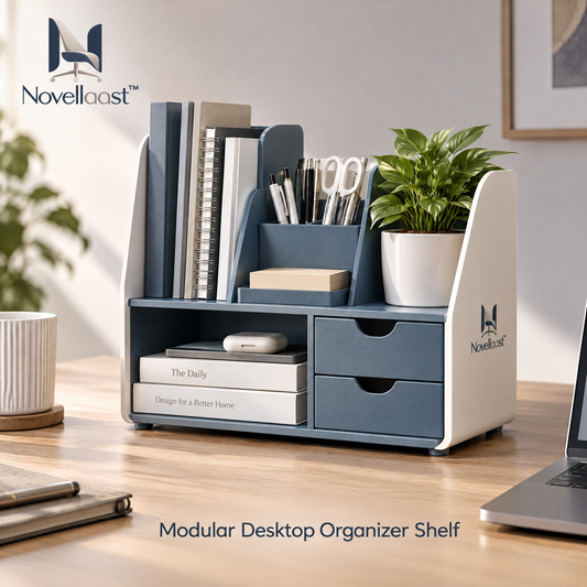Novellaast™ FlexGrid Modular Desktop Organizer Shelf image 1