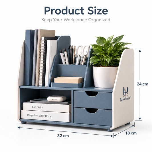 Novellaast™ FlexGrid Modular Desktop Organizer Shelf image 2
